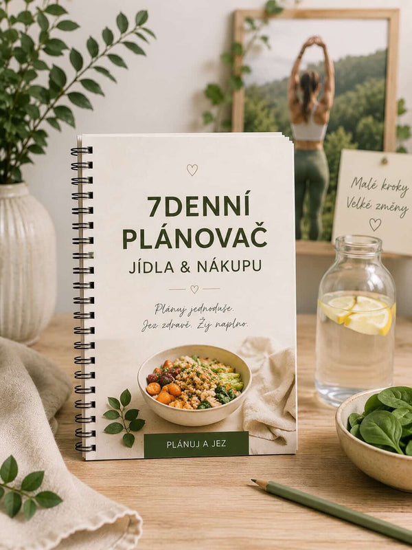 7DENNÍ PLÁNOVAČ: jídla a nákupu
