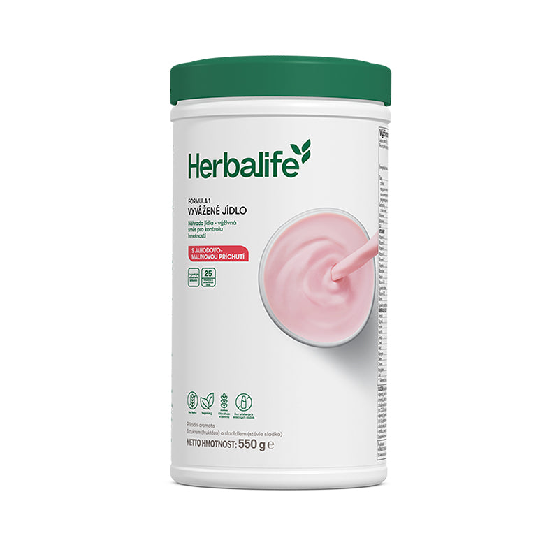 Formula 1 Vyvážené jídlo Jahoda – Malina 550g