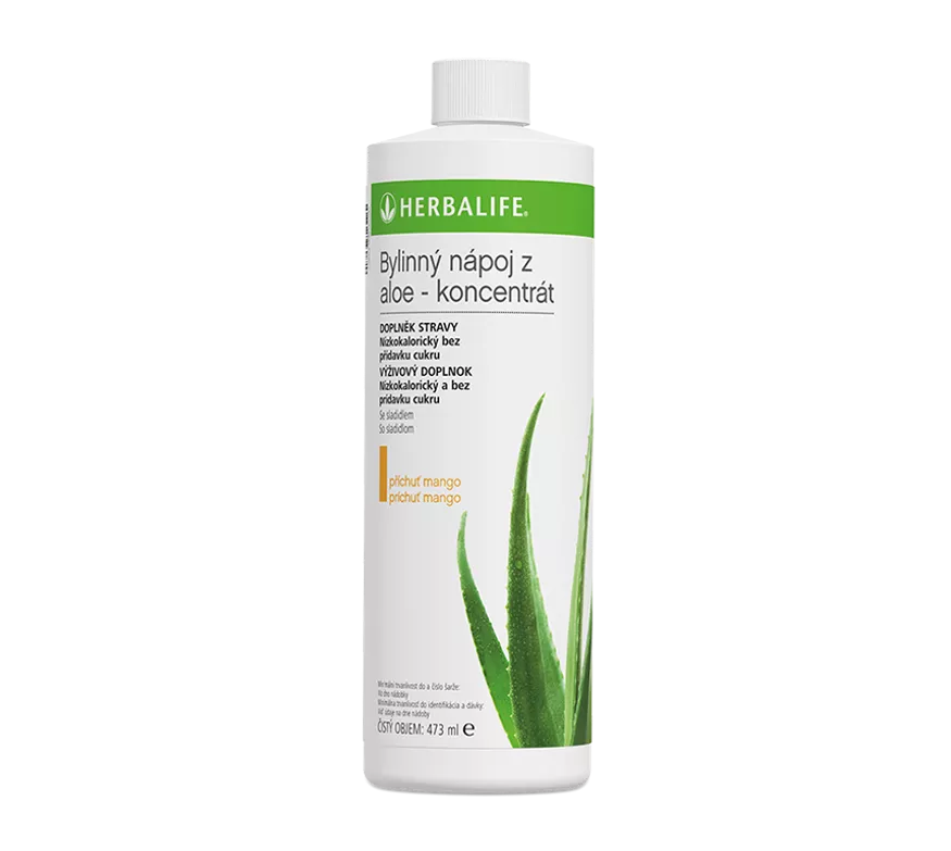 Bylinný nápoj z aloe - mango